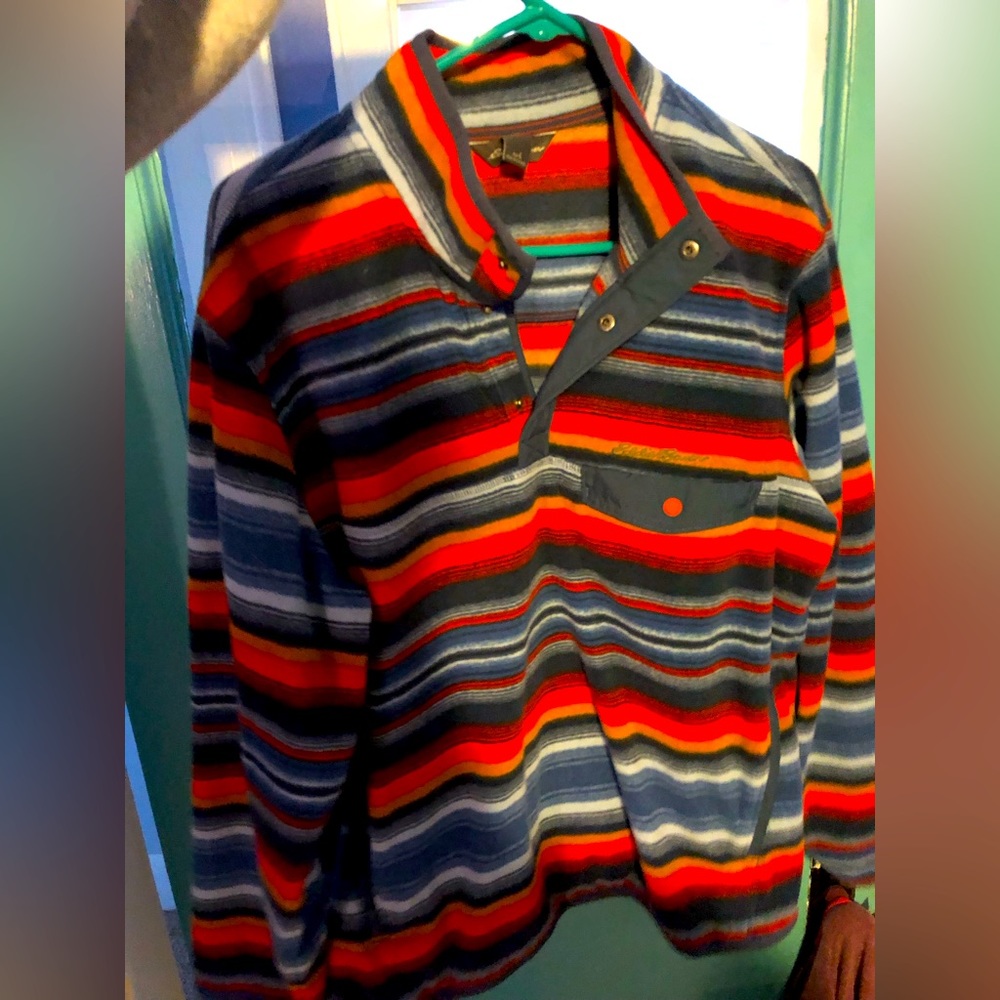 Eddie Bauer Snap Fleece Pullover
